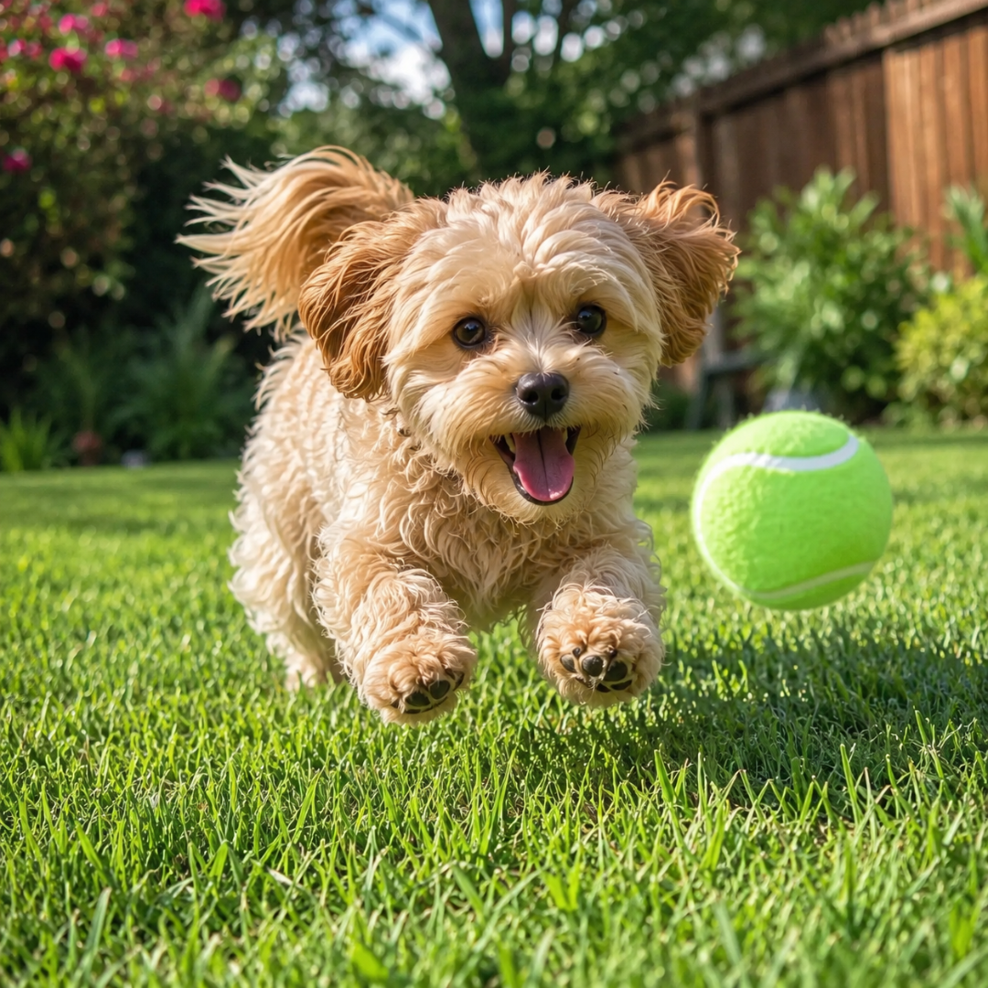 Dog Tennis Ball Set 12 Pack 5cm Launcher Compatible Fetch Balls for Small Dogs