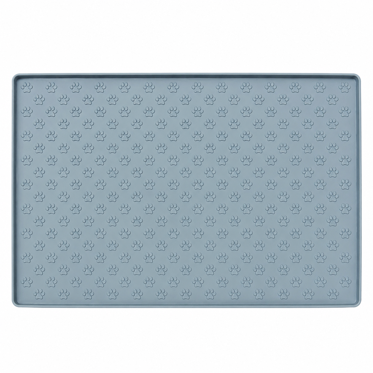 Large Waterproof Silicone Pet Food Mat 60x40cm Cat and Dog Feeding Floor Protector