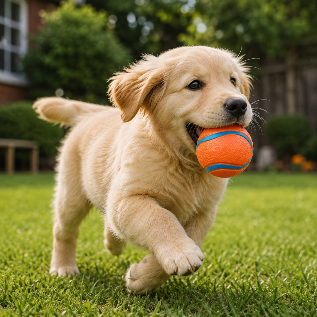 Dog Chew Ball Durable Rubber