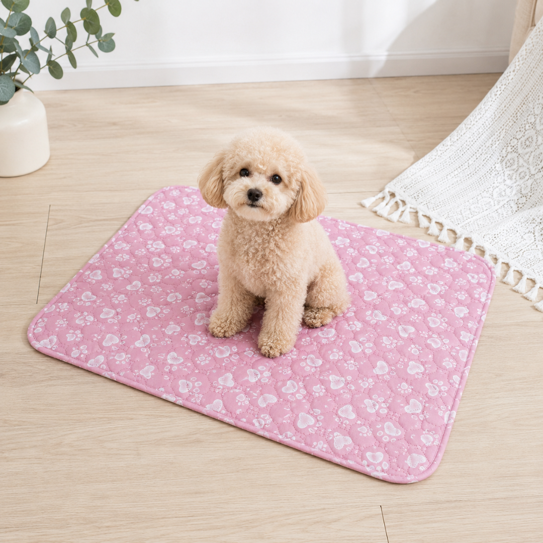 Multi Use Washable Pet Pee Mat Reusable Dog Training Pad for Indoor Protection