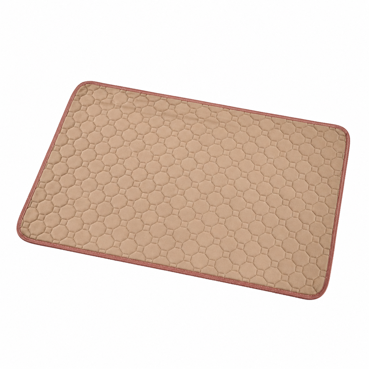 Reusable Pet Pee Pad Waterproof Absorbent Training Mat for Floor Sofa and Car Seat - Khaki