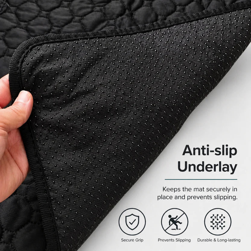 Reusable Dog Training Pad Washable Anti Slip Pet Mat for Home Use