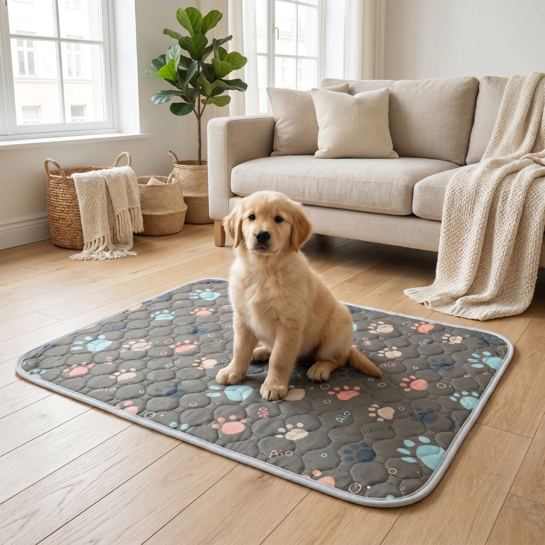 Reusable Washable Dog Training Pad Absorbent Non Slip Pet Pee Mat for Dogs and Puppies