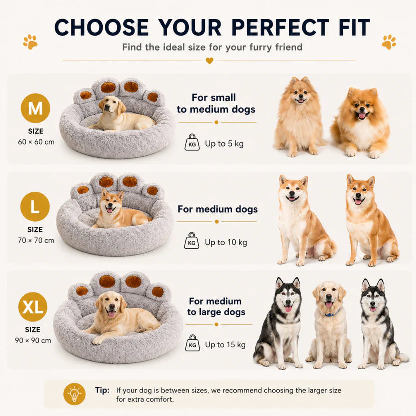 Soft Pet Mat Cushion Plush Sofa Bed for Indoor Cats and Dogs - Light Grey