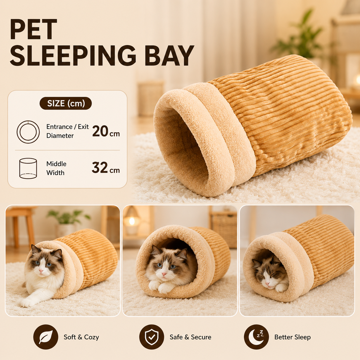 Cozy Pet Sleeping Bag