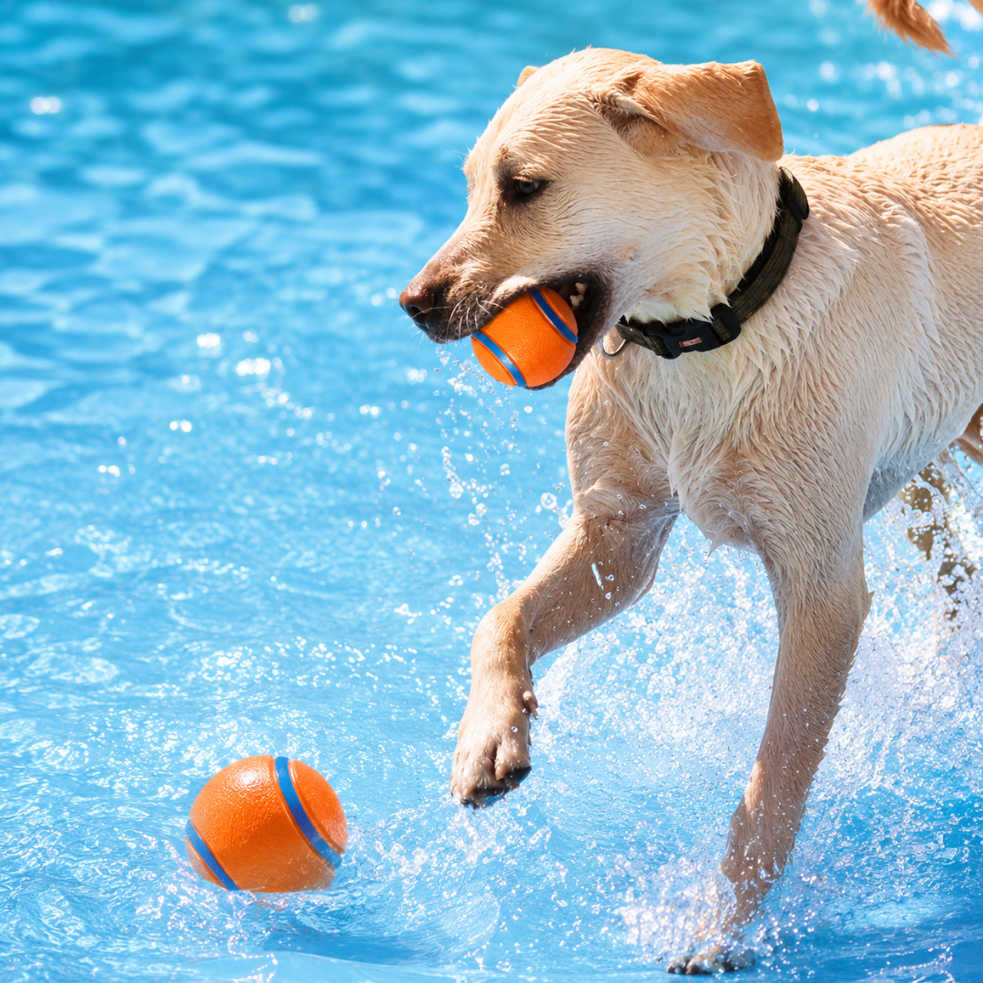 Dog Chew Ball Durable Rubber