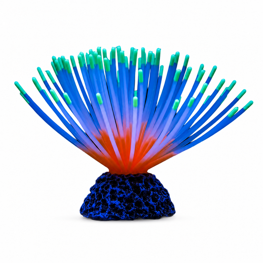 Coral Lotus Aquarium Ornament