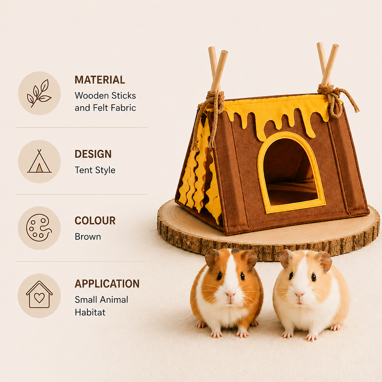 Small Animal Tent Tunnel
