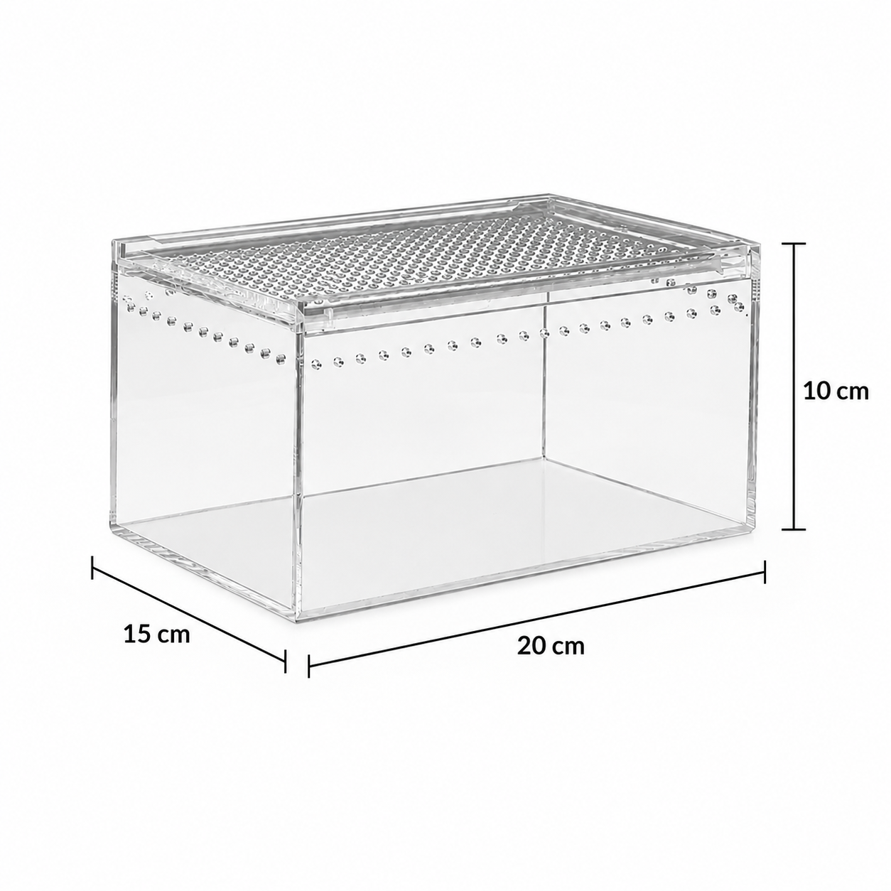 Transparent Acrylic Reptile Terrarium