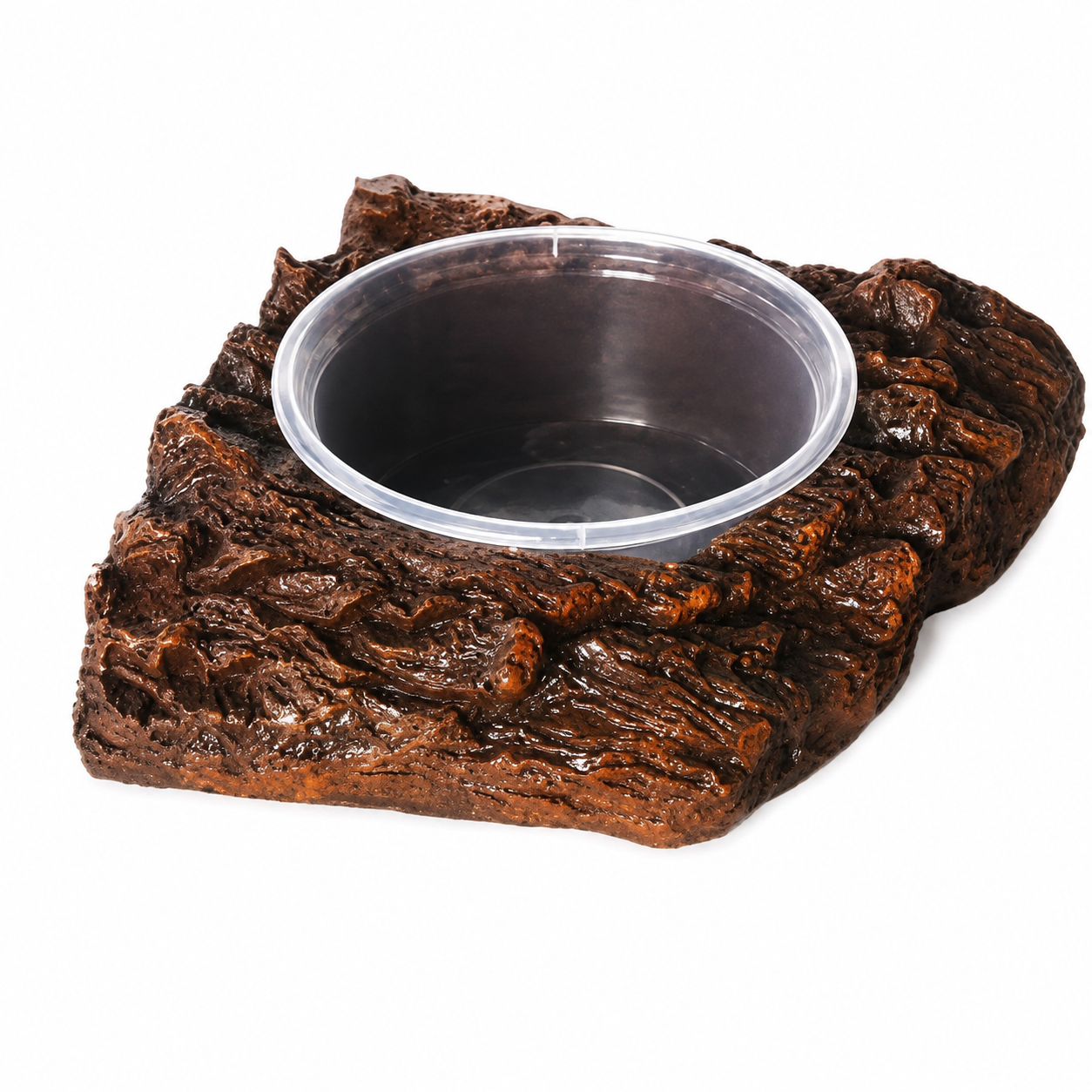 Imitation Rock Reptile Feeding Bowl