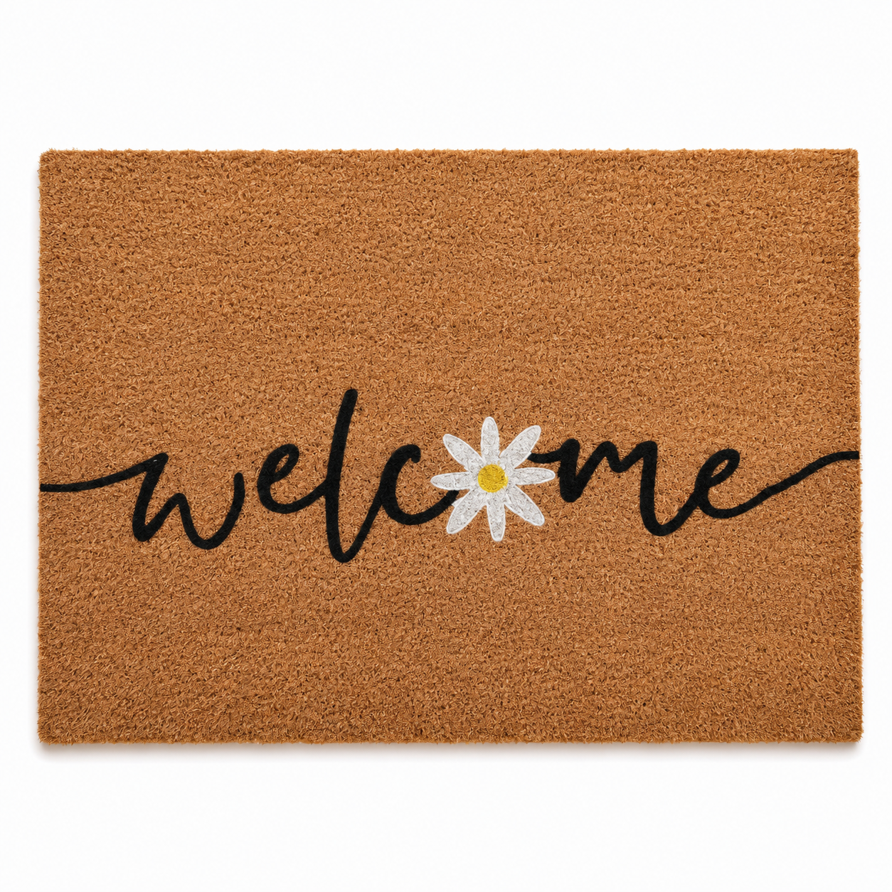 Welcome Flower Doormat
