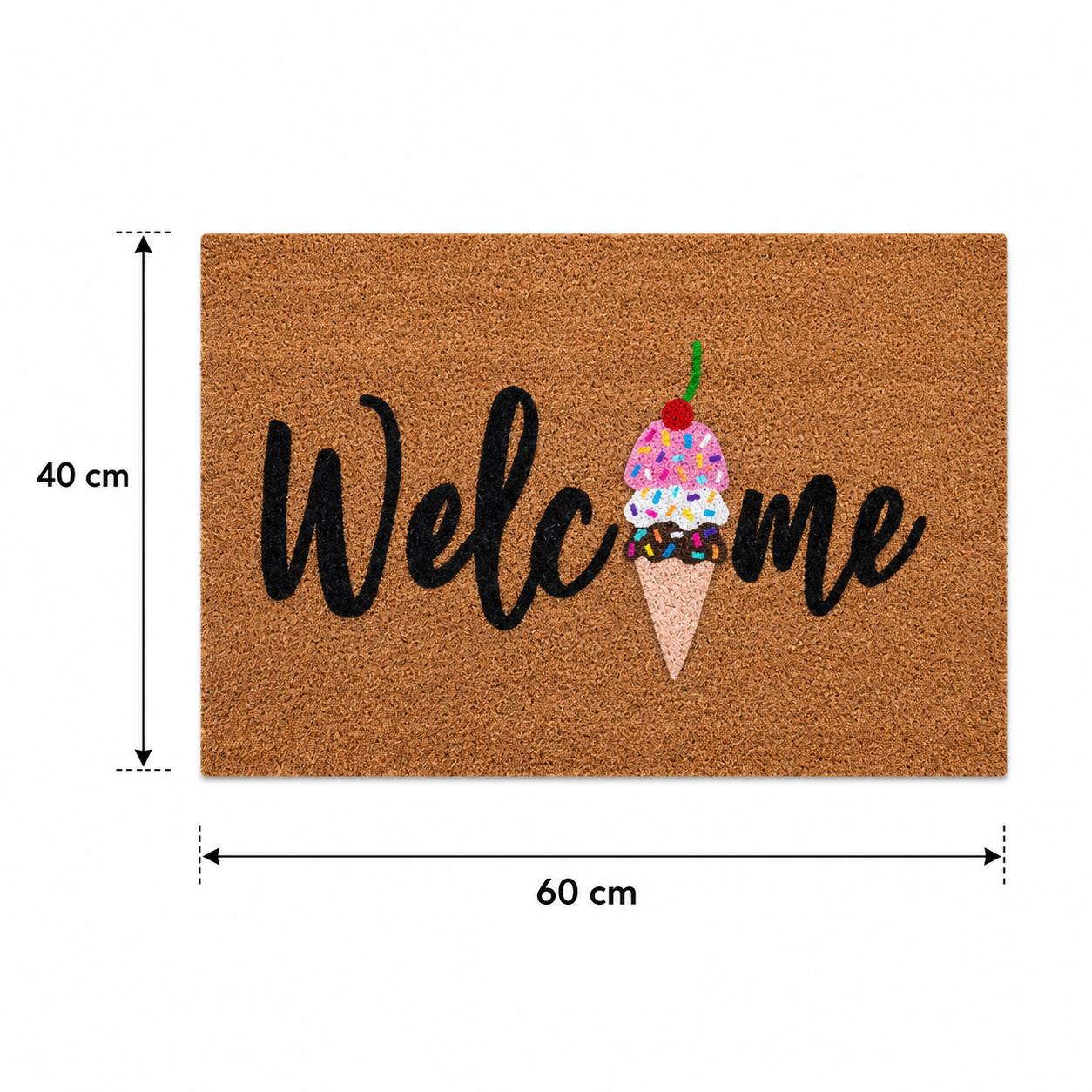 Welcom Icecream Doormat