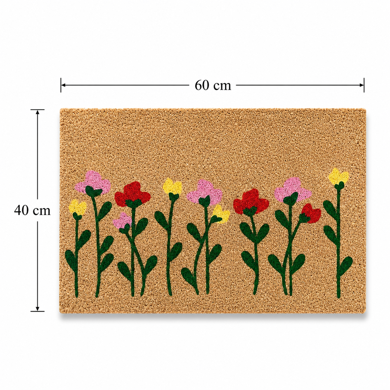 Spring Flowers Doormat