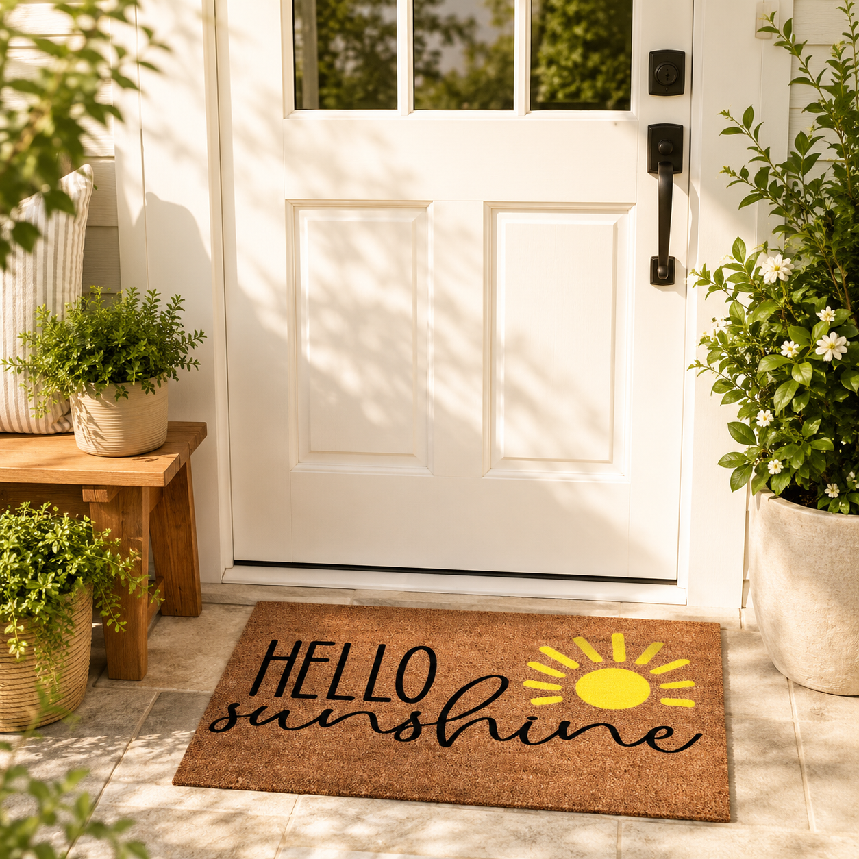 Hello Sunshine Doormat