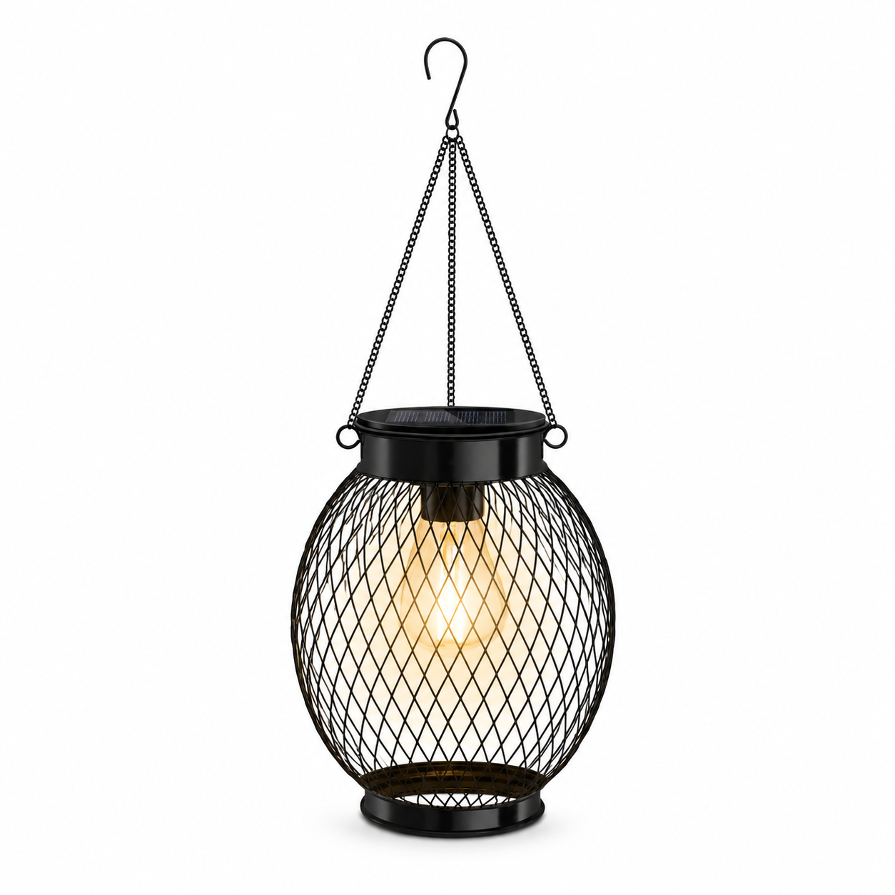 Solar Powered LED Outdoor Lantern