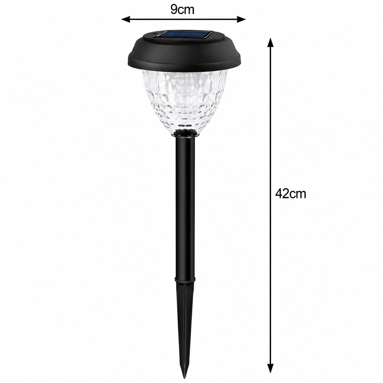 Waterproof Solar Powered LED Garden Ground Light