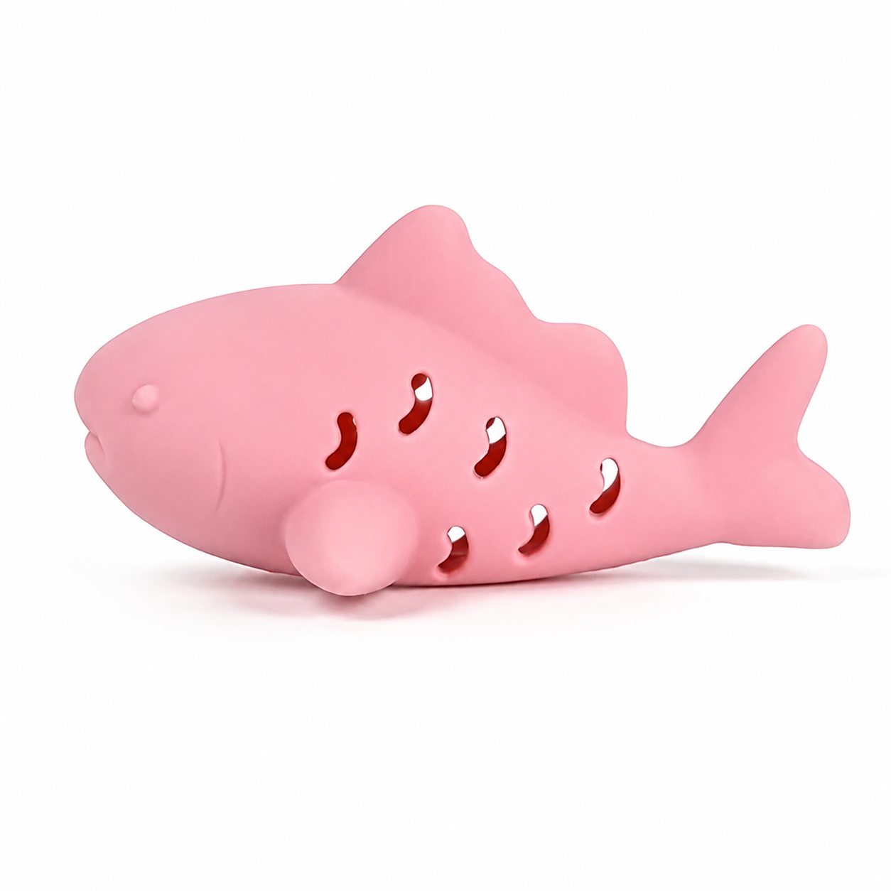 Multi-Function Cat Chew Toy with Food Leakage Feature for Interactive Indoor Play - Pink