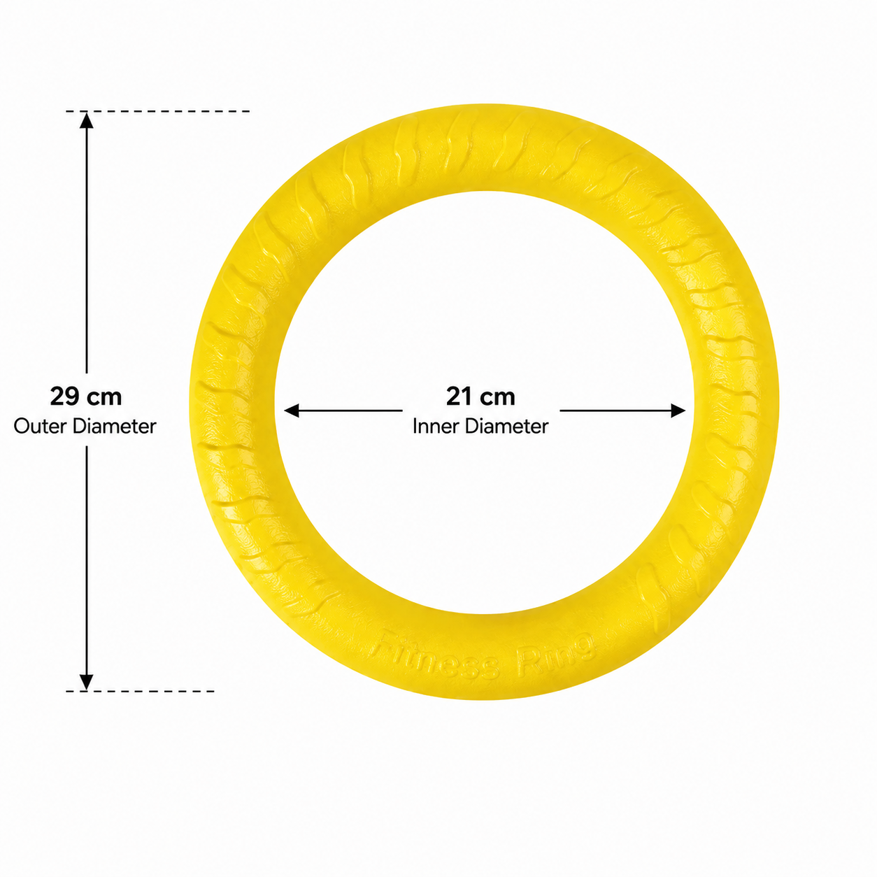 Floating Dog Fetch Ring for Throwing, Catching and Active Play