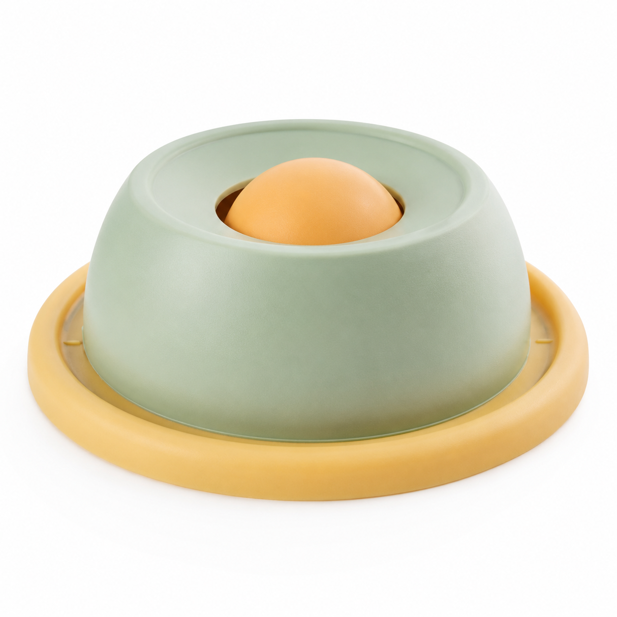 Rotating Cat Licking Toy Slow Feeder Interactive Cat Toy - Green