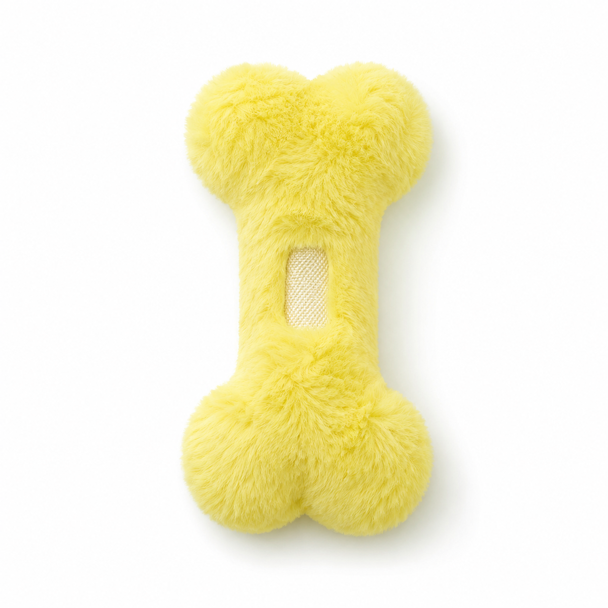 Plush Squeaky Dog Bone Interactive Toy for Puppies and Dogs