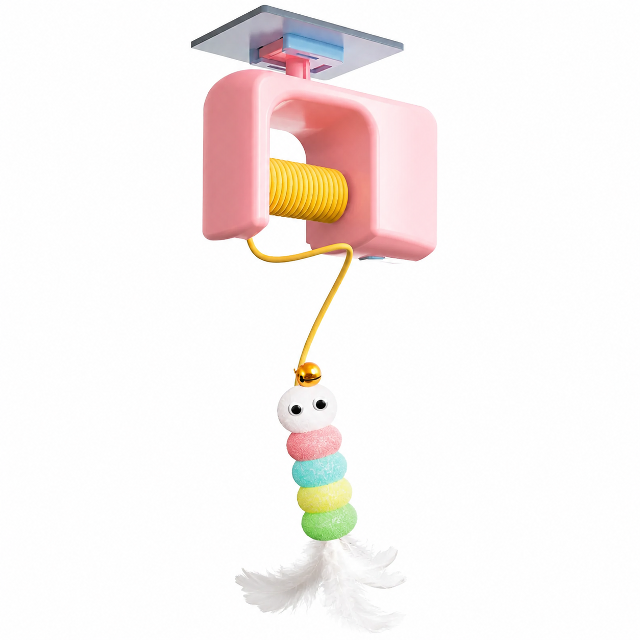 Automatic Hanging Cat Toy Rechargeable Interactive Door Teaser for Cats