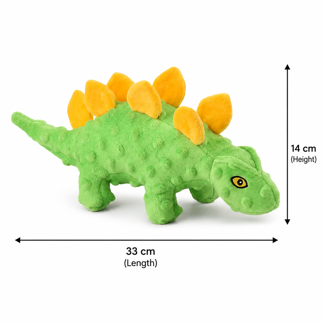 Soft Plush Octopus Dog Toy with Built In Squeaker for Interactive Play