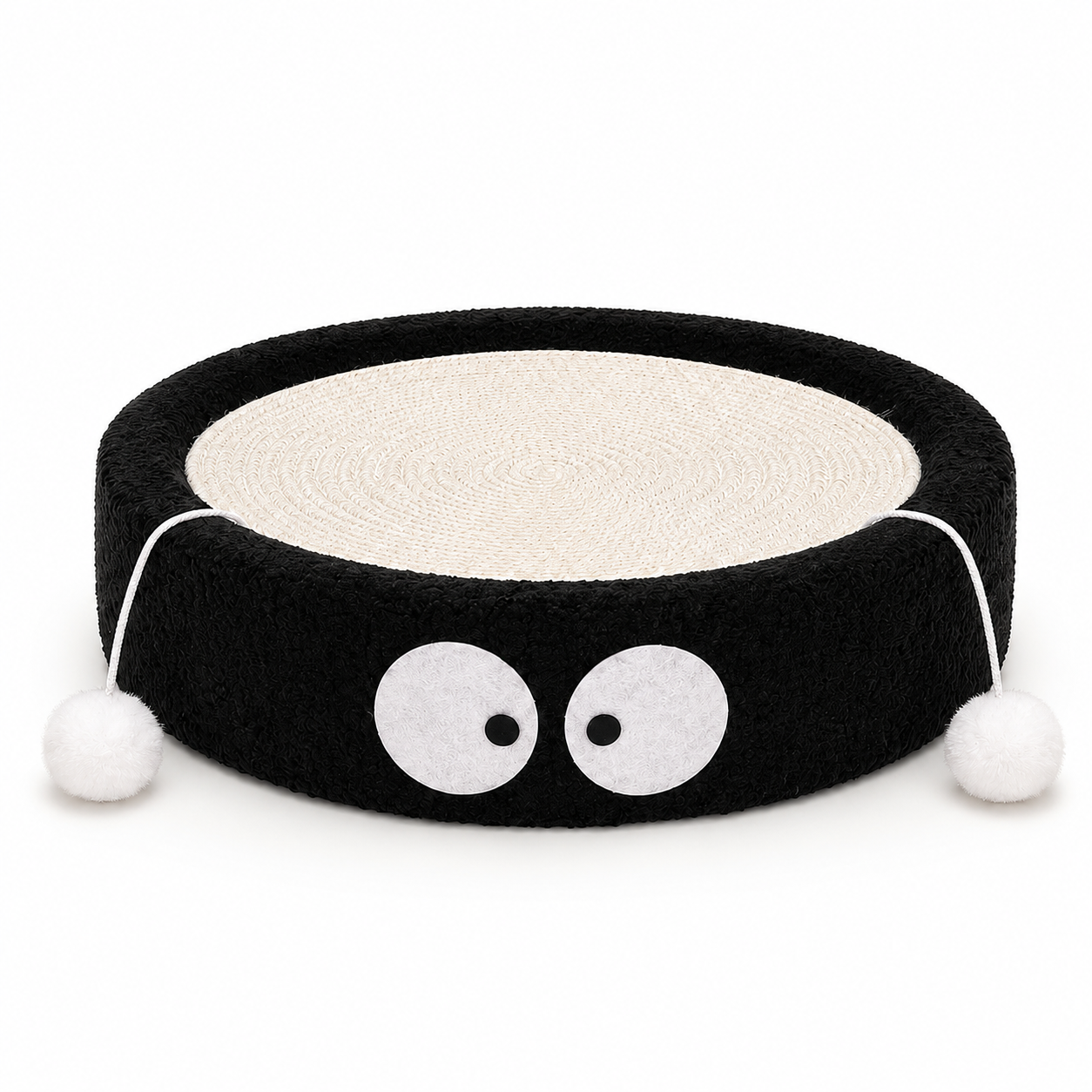 Round Cat Scratcher Bed with Sisal Scratching Pad