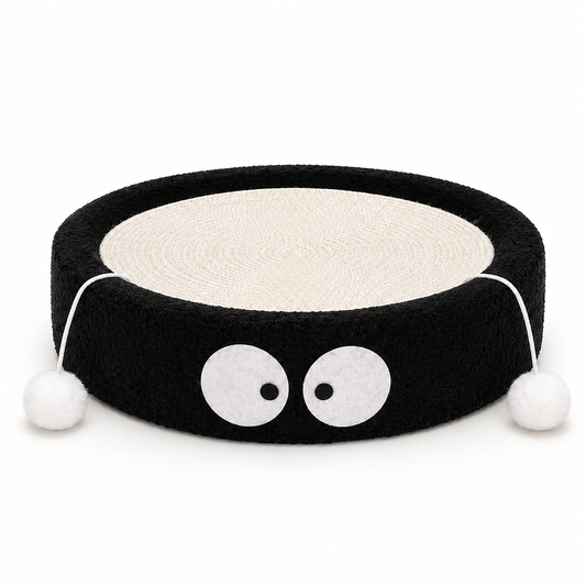 Round Cat Scratcher Bed with Sisal Scratching Pad