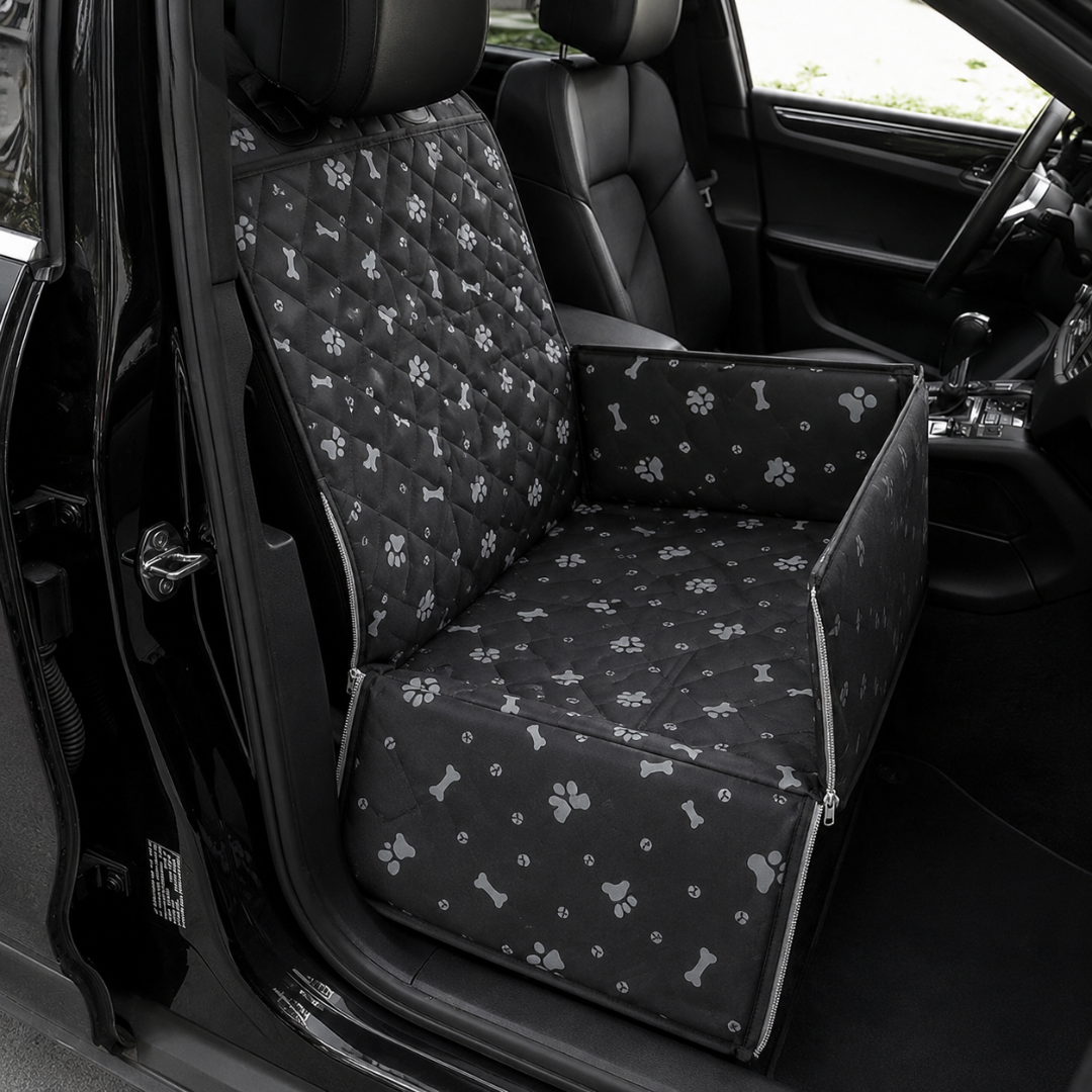 Heavy Duty Pet Car Travel Carrier Hammock Waterproof Foldable Seat Cover for Pets