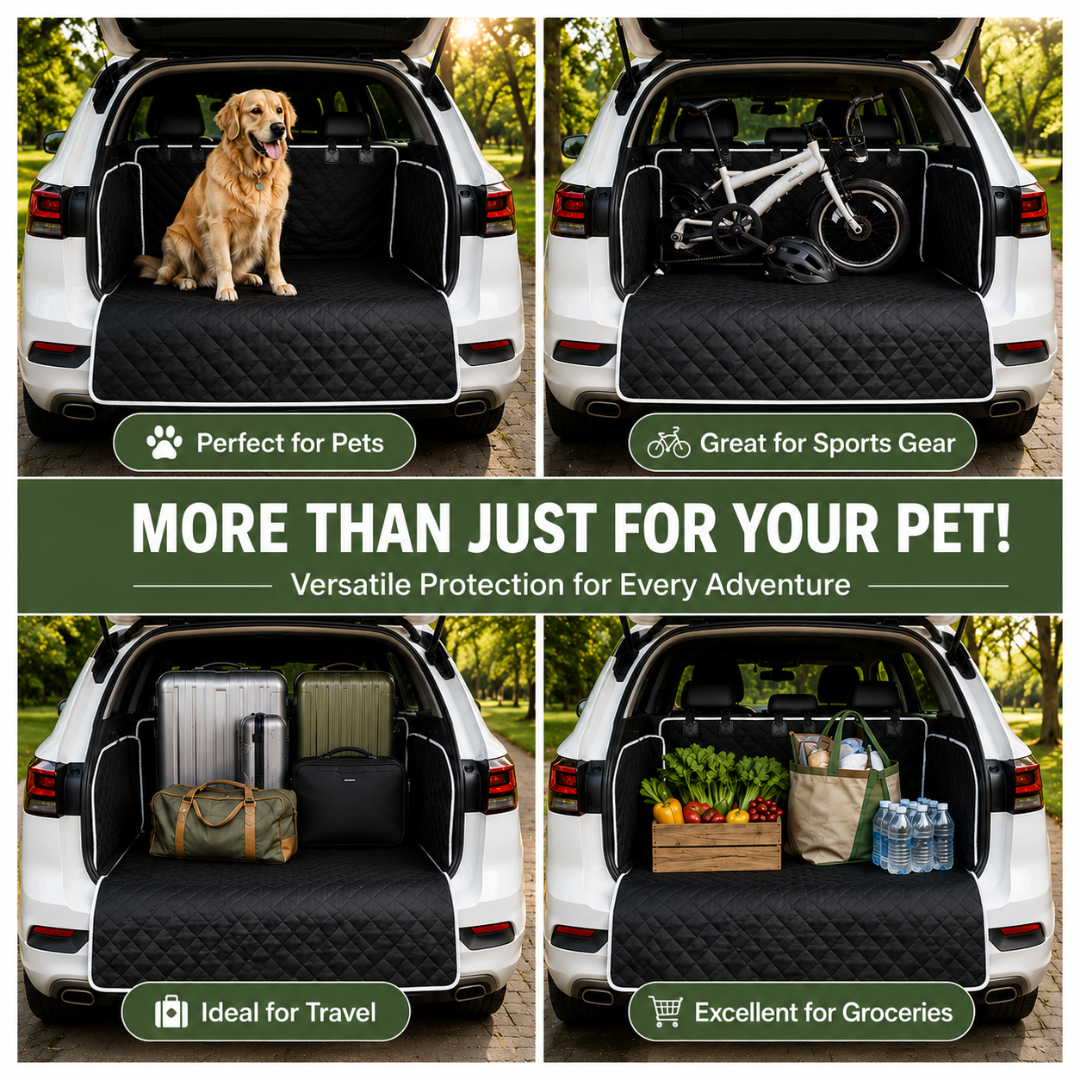 Waterproof Pet Car Travel Mat Rear Cargo Protector for Dogs 180x103x33cm