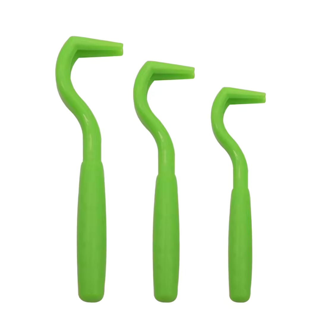 3 PCS Flea Removal Tool for Dogs and Cats - Green