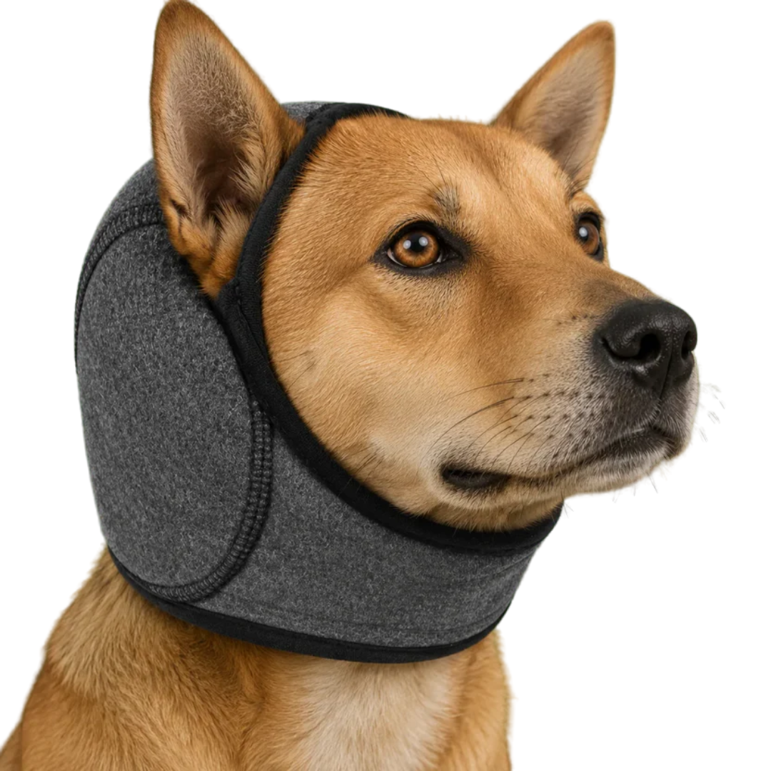 Dog Ear Protection Hood for Grooming Bathing Outdoor Activities and Noise Comfort