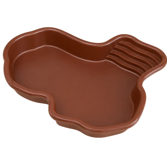 Extra Large Reptile Bath Tub with Ramp