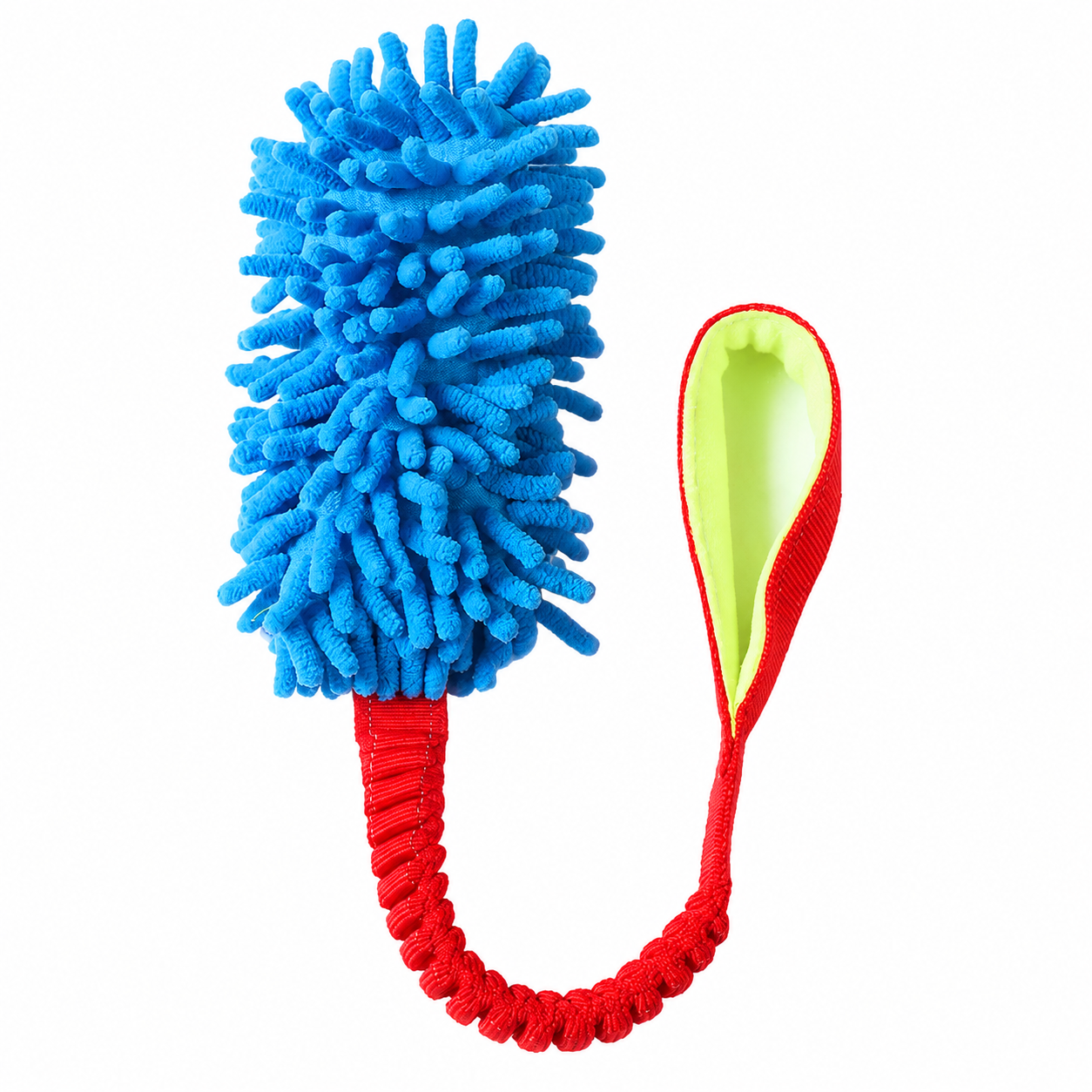 Dog Tug Toy Soft Plush Rope with Handle